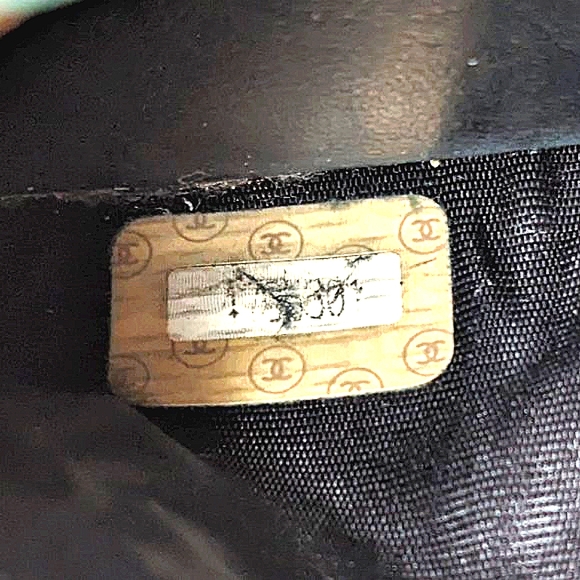 💎✨Authentic✨💎 CHANEL wallet on chain black pebbled caviar leather - Picture 5 of 6